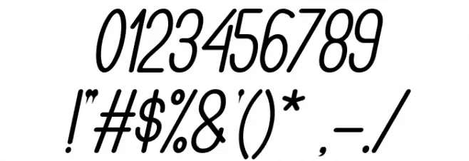 Buon Umore Bold Italic Font OTHER CHARS