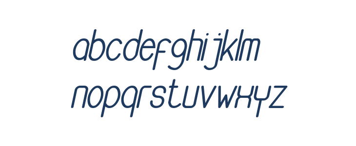 Buon Umore Bold Italic Lowercase