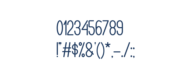 Buon Umore Bold Other Characters