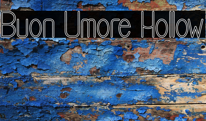 Buon Umore Hollow Example 1