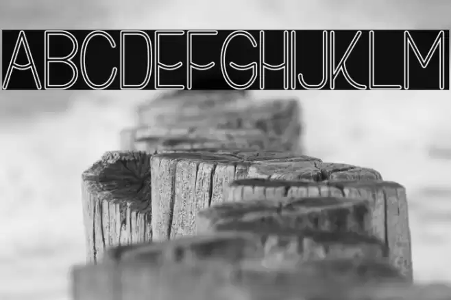 Buon Umore Hollow Font examples