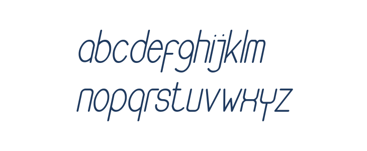 Buon Umore Italic Lowercase