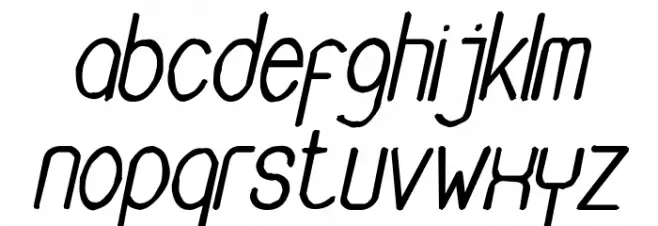 Buon Umore Rough Bold Italic Caratteri MINUSCOLO