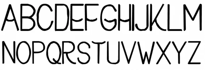 Buon Umore Rough Bold Schriftart Groß
