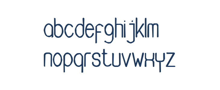 Buon Umore Rough Bold Lowercase