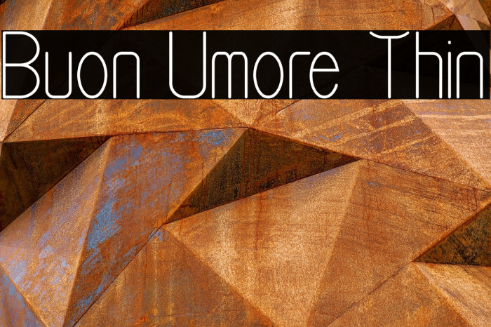 Buon Umore Thin Example 2