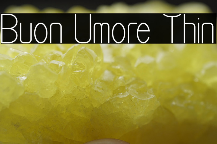 Buon Umore Thin Example 3