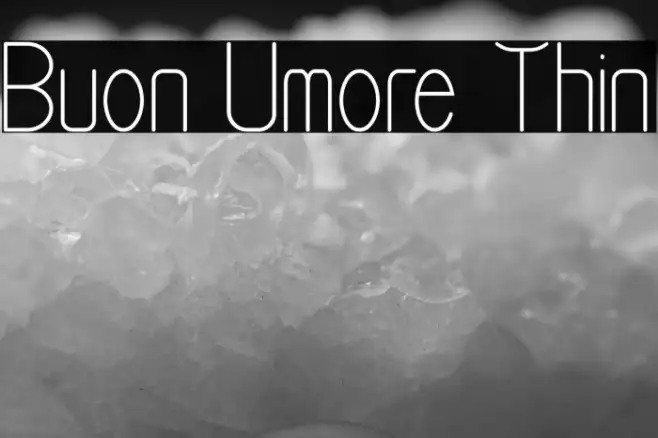 Buon Umore Thin Example 3