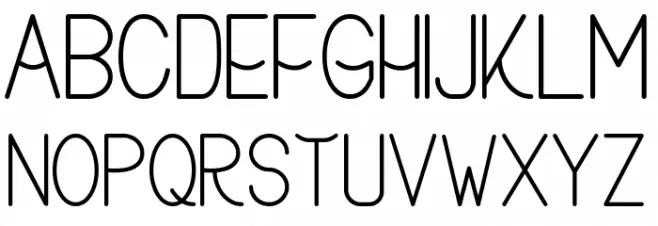 Buon Umore Schriftart Groß