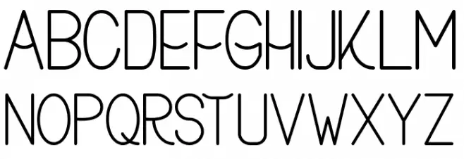 Buon Umore Schriftart Groß