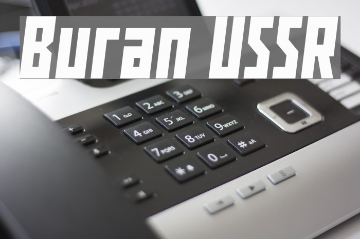 Buran USSR Example 3