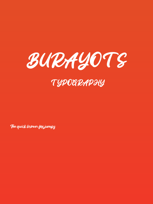 Burayots Poster