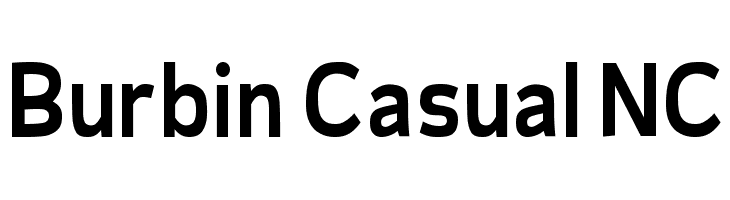 Burbin Casual NC Font
