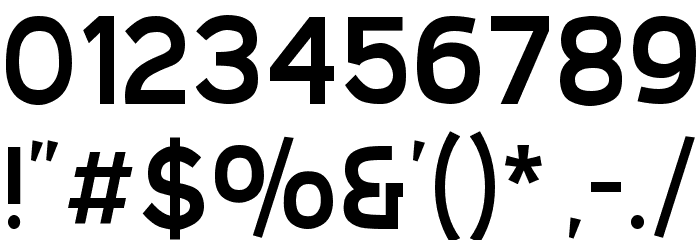 Burbin Casual NC Font OTHER CHARS
