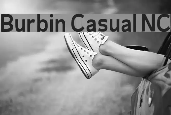 Burbin Casual NC Fonte examples