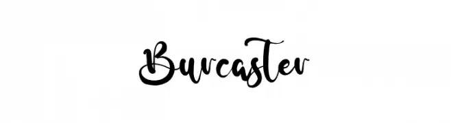 Burcaster  Fuentes Gratis Descargar