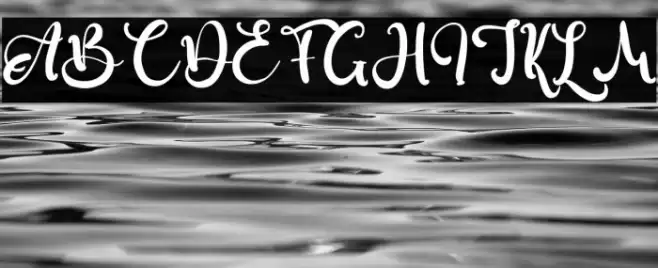 Burcaster Font examples