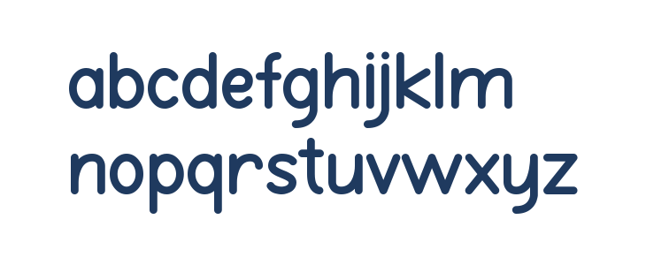 Burd Sans ExtraBold Lowercase