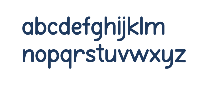 Burd Sans ExtraBold Lowercase