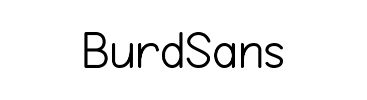 Burd Sans  Frei Schriftart Herunterladen