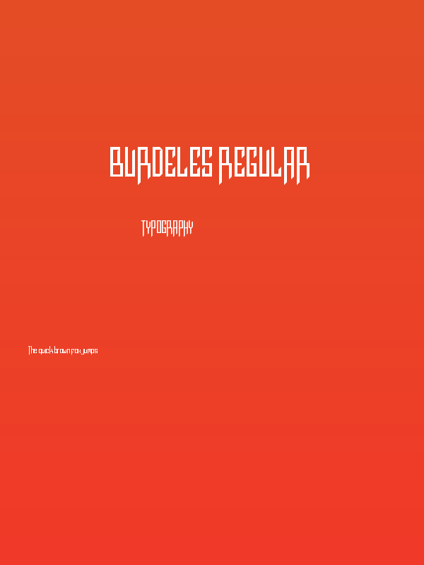 Burdeles Regular Poster