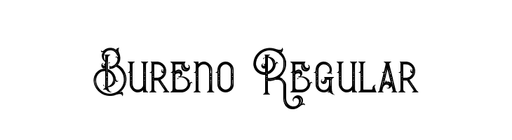 Bureno Regular  Fuentes Gratis Descargar