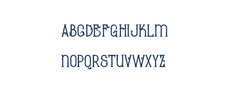 Bureno Regular Lowercase