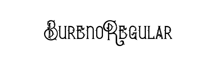 BurenoRegular  免费字体下载