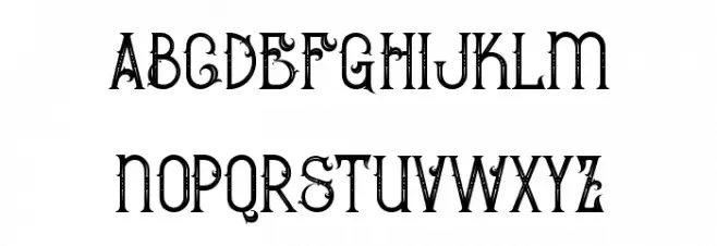 BurenoRegular Font LOWERCASE