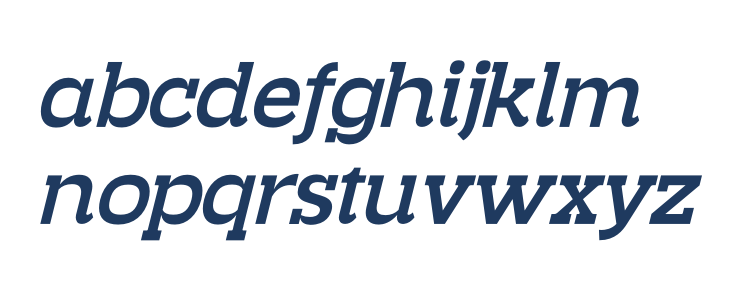 Burgela DEMO VERSION Italic Lowercase