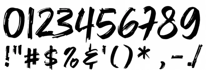 Burgendry Font OTHER CHARS