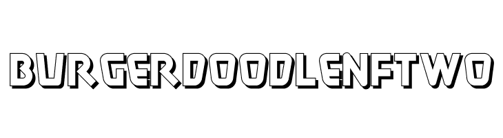 Burger Doodle NF Two  les polices de caractères gratuit tlcharger