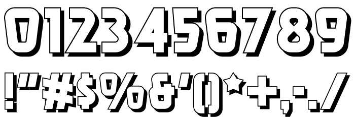 Burger Doodle NF Two Font OTHER CHARS