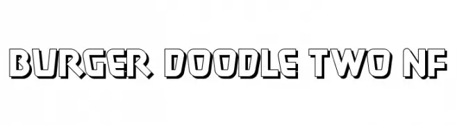 Burger Doodle Two NF  Frei Schriftart Herunterladen