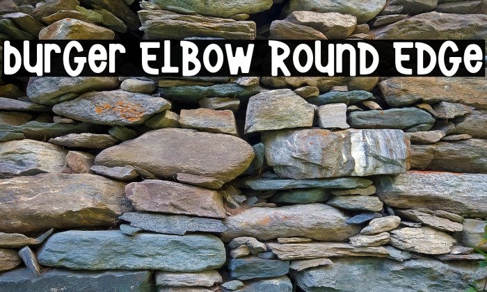 Burger Elbow Round Edge Example 1