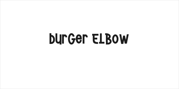 Burger Elbow Logo