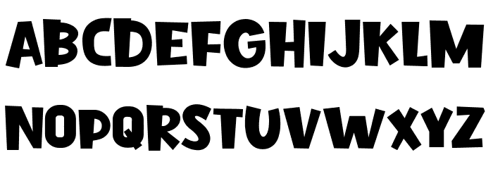 Burger Extra Font LOWERCASE