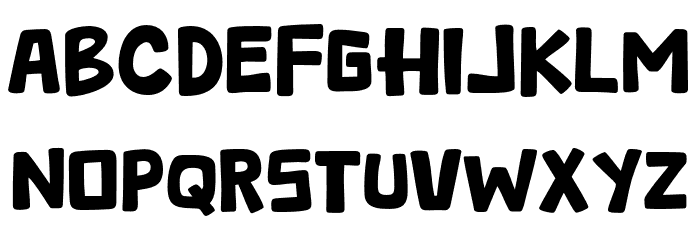 Burger Free Schriftart Groß