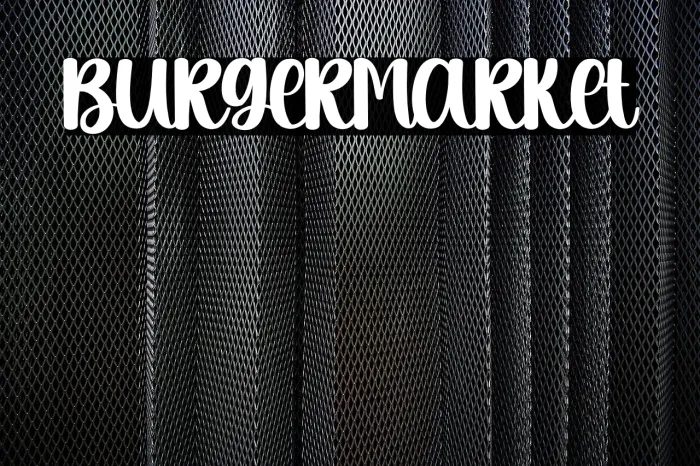 Burger Market Example 1