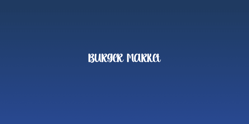 Burger Market Social Header