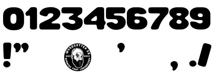 Burger+Nation Font OTHER CHARS