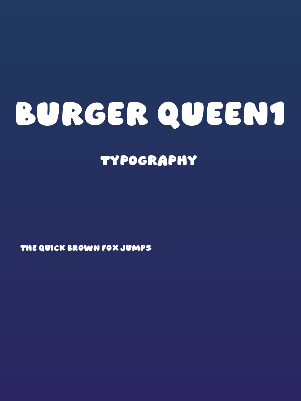Burger Queen1 Poster