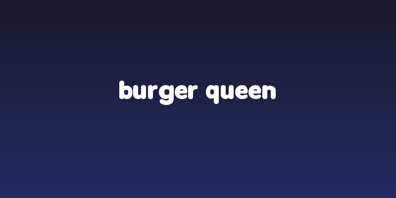 Burger Queen Social Header