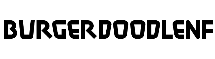 BurgerDoodleNF  フリーフォントのダウンロード