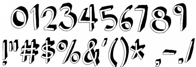 BurgerFrogDEMO Font OTHER CHARS