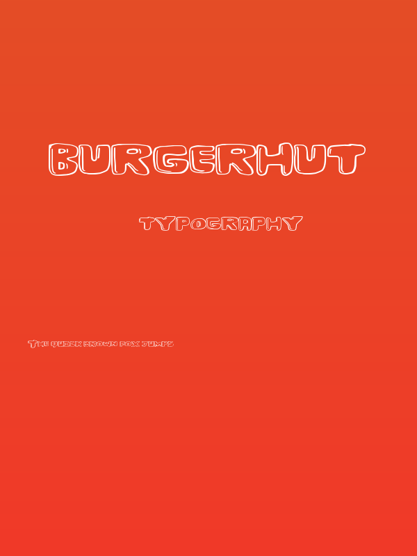 BurgerHut Poster