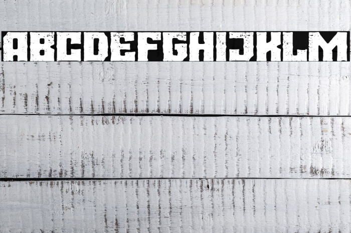 Burgos city Font examples