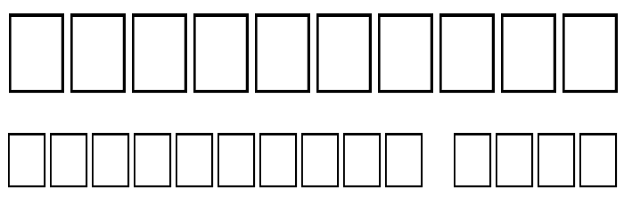 Burgoyne_Initials Font OTHER CHARS