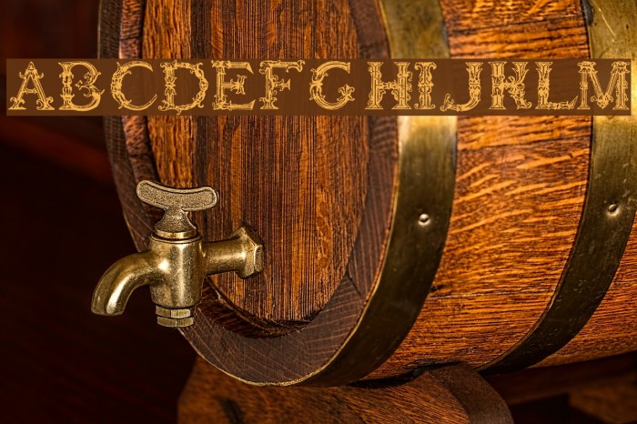 Burgoyne_Initials Font examples
