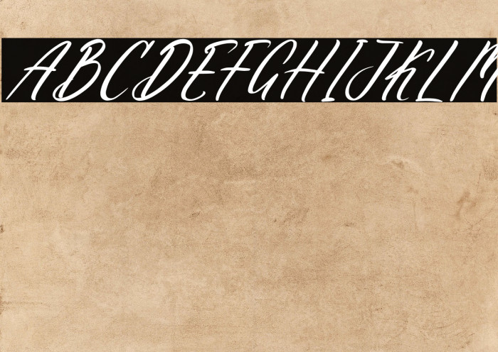 Burgundy Deception DEMO VERSION Italic Example 1